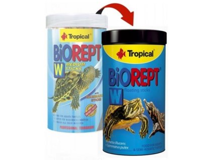 Tropical Biorept W 100ml /30g granule pro želvy