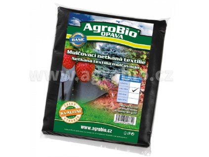 Netkaná textilie černá 1,6x10m (40g/m2)