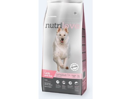 Nutrilove  3 kg Sensitive dog s jehněčím