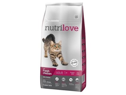 Nutrilove 1,5kg Adult Fresh Chicken cat