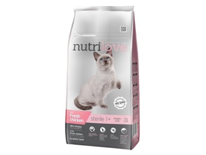 Nutrilove 1,4kg Sterile Fresh Chicken cat