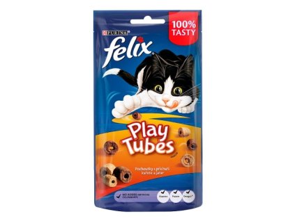 Felix Play Tubes 50g kuře a játra cat