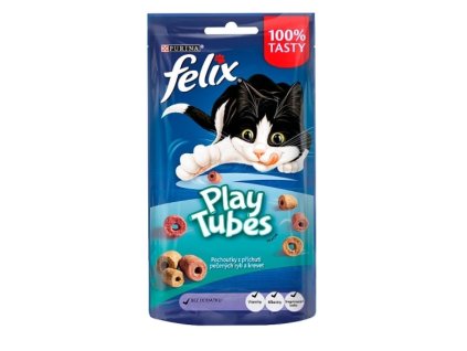Felix Play Tubes 50g ryba a kreveta cat