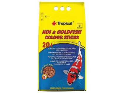 Tropical Goldfish Colour Sticks 20l /1600g