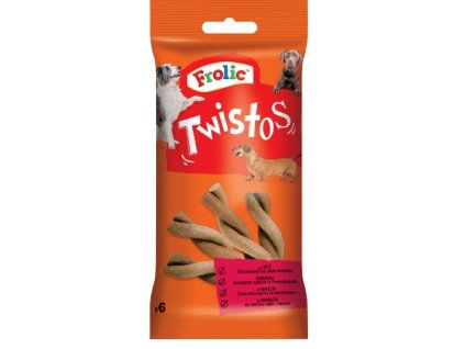 Frolic  Twistos hovězí 105g/18ks