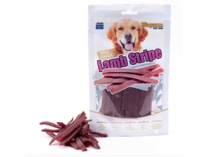 Magnum Lamb stripe - proužky 80g dog