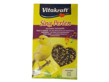 Vit. perlen Sing 20g kanár