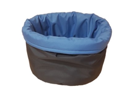 Koš Basic Duo 40x31cm tmavě modrý