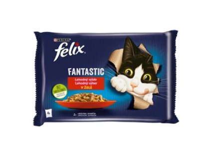 Felix Fantastic 85gx4ks kaps.králík+jehně v želé/12ks