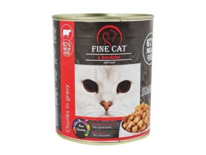 Fine Cat 830g hovězí