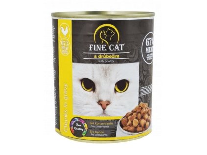 Fine Cat 830g drůbeží