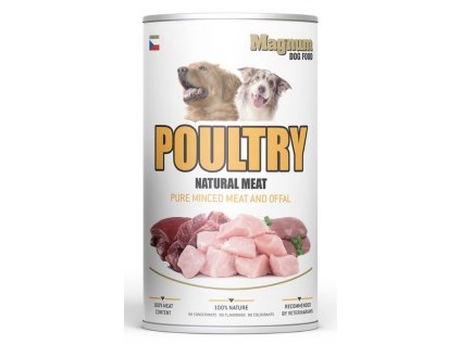 Magnum 1200g Natural Poultry meat dog