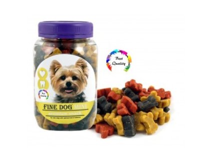 Fine dog Mini kostičky soft mix 280g dóza