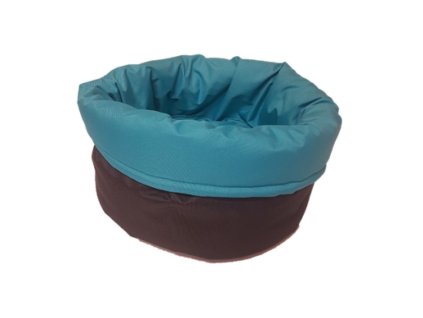 Koš  Basic Duo 40x31cm světle modrý