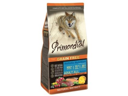Primordial 12kg Adult Trout & Duck