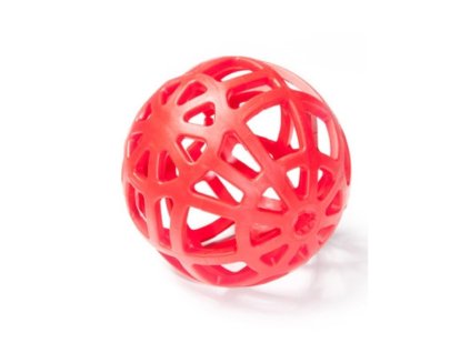 Míč gumový děrovaný  s vůní 14cm