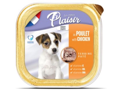Plaisir 300g kuřecí maso puppy dog