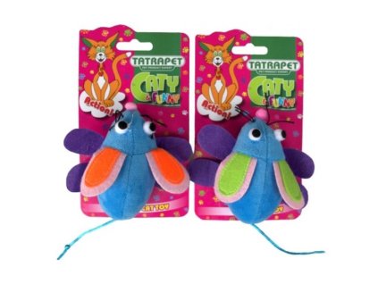 Tatrapet myš plyšová 10cm cat