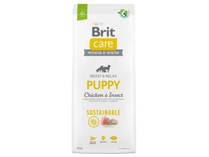 Brit Care 12kg Puppy Sustainable Chicken & Insect dog