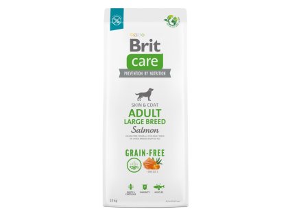 Brit Care 12kg Adult Large Breed  Salmon Grain-free dog
