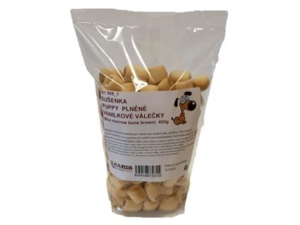 Sušenka - puppy plněné vanilkové válečky 400g