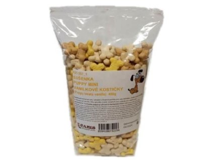 Sušenka - puppy mini vanilkové kostičky 400g