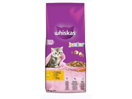 Whiskas 14kg junior cat  AKCE