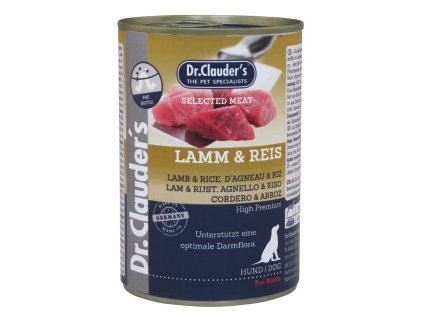 Dr.Clauder´s 400g Lamm & Reis (jehně s rýží) dog AKCE