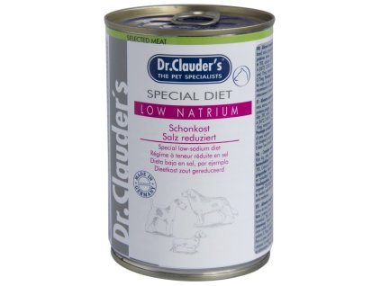 Dr.Clauder´s 400g Special Diet Low Natrium dog  AKCE