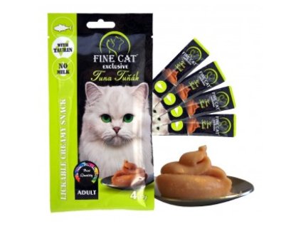 Fine cat Exclusive krémová svačinka Tuna 4x15g