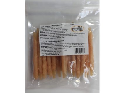 Tyčinka rybí obalená kuřecím masem 250g