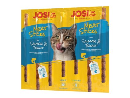 JosiCat 35g Meat Sticks  Salmon & Trout  (7x5g)
