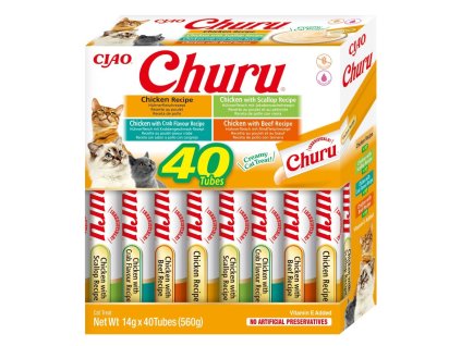 Churu Cat BOX Chicken Variety 40x14g