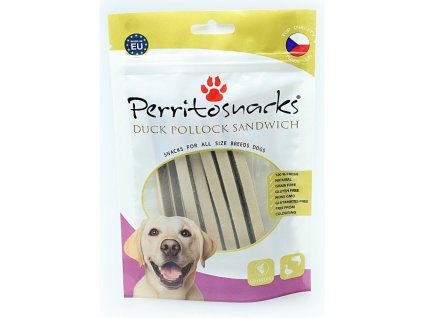 Perrito 100g Duck & Pollock Sandwich dog