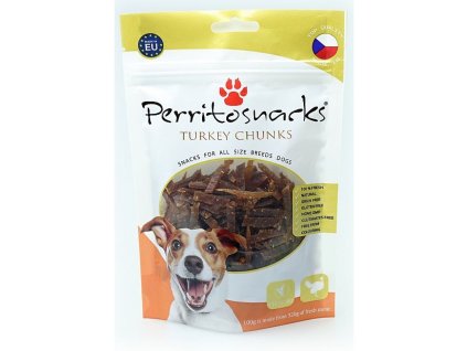 Perrito 100g Turkey Chunks dog