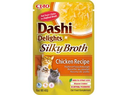 Churu Cat Dashi Delights Silky Broth Chicken 40g