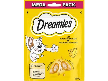 Dreamies Mega Pack se sýrem 180g cat AKCE