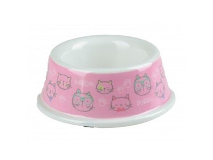 Miska plast  0,20L/14,7cm kočka (protiskluzová)