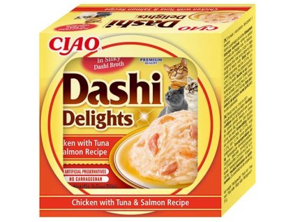 Churu Cat Dashi Delights Chicken with Tuna&Salmon 70g