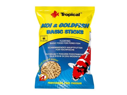 Tropical Koi-Goldfish Basic Sticks 1000ml /90g AKCE
