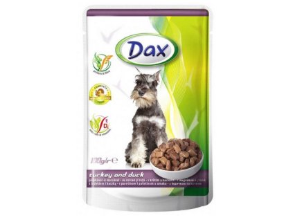 Dax 100g kapsa with turkey and duck dog  / karton