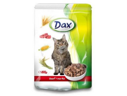 Dax 100g kapsa s hovězím cat / karton