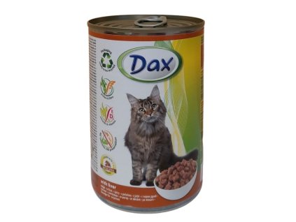 Dax 415g With Liver cat / karton