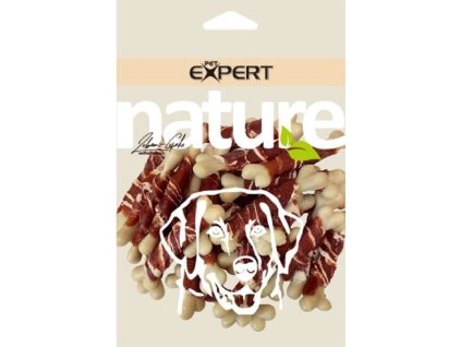 Pet Expert 500g kost kalciová s kachním a chrupavkou 7cm dog