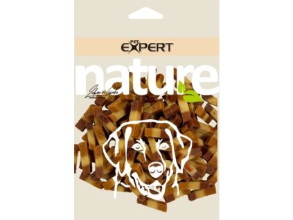 Pet Expert 500g žvýkací kousky mix kachní, losos 3cm dog