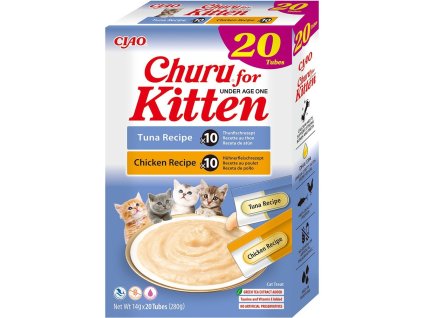 Churu Cat BOX Kitten Variety Tuna&Chicken 20x14g