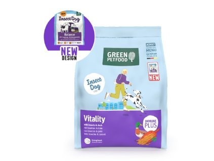 GPF 7,5kg Vitality with Insects dog