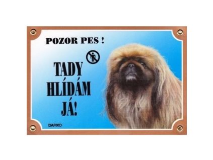 Cedulka pekinez AKCE