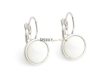 vyr 712 bile nausnice kulate 1 4cm