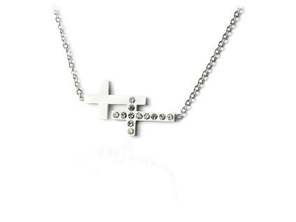 vyr 915 damsky retizek s priveskem dva kryzky se zirkony